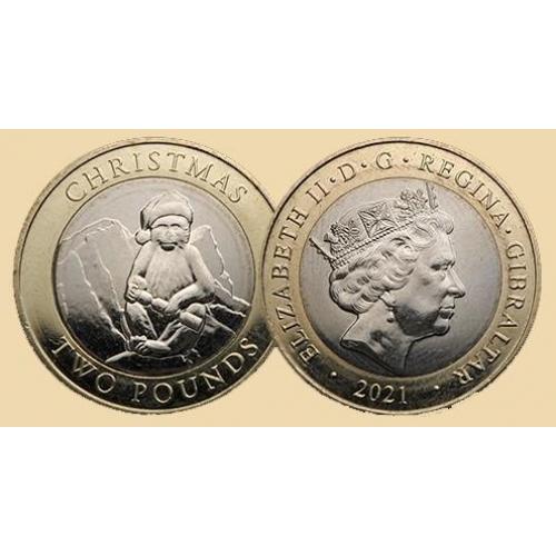 Гибралтар 2 фунта 2021