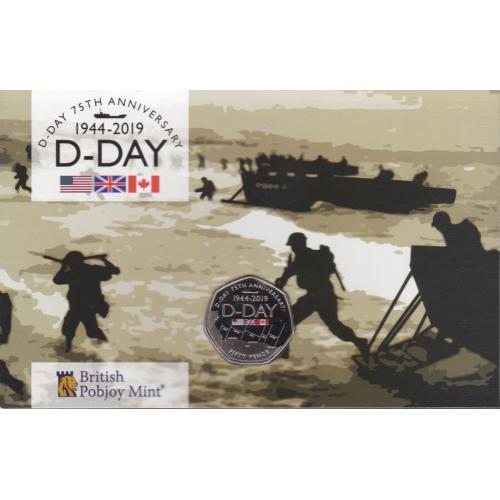 Гибралтар 50 пенсов 2019