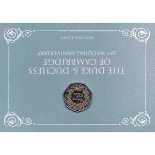 Гибралтар 50 пенсов 2021