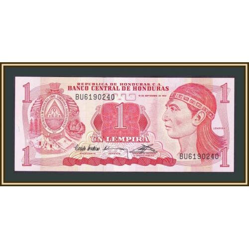 Гондурас 1 лемпира 1992 P-71 UNC