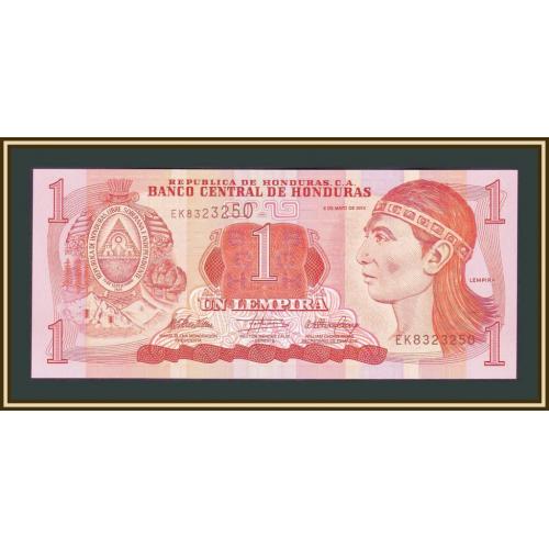 Гондурас 1 лемпира 2010 P-89 (89b) UNC