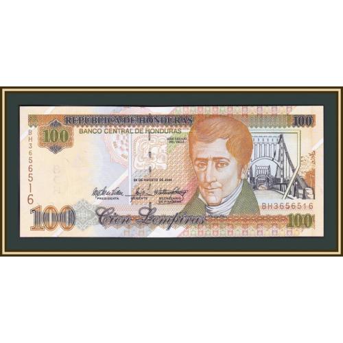 Гондурас 100 лемпир 2004 P-77 (77g) UNC