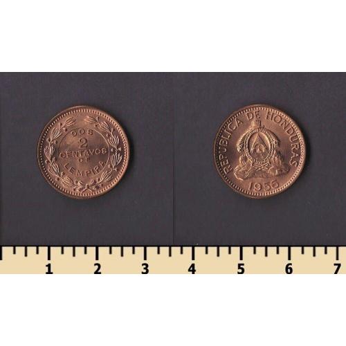 Гондурас 2 сентаво 1956