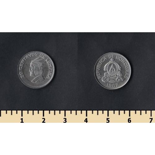 Гондурас 20 сентаво 1967