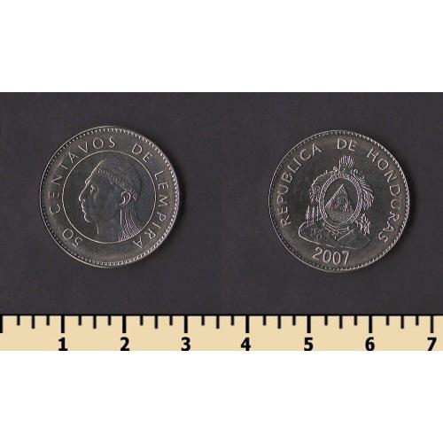Гондурас 50 сентаво 2007
