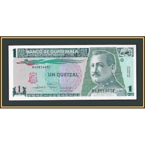 Гватемала 1 кетсаль 1992 P-73 (73c) UNC