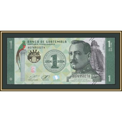 Гватемала 1 кетсаль 2023 (2024) P-129 (129a) UNC Новинка!