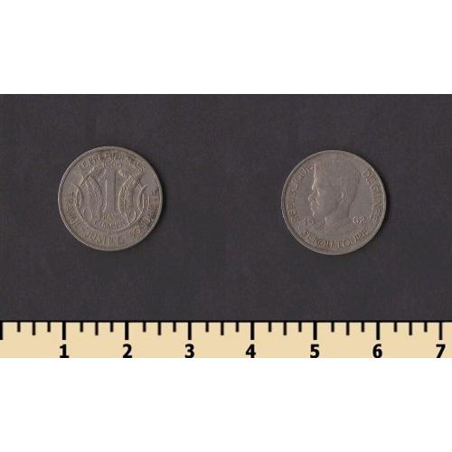 Гвинея 1 франк 1962