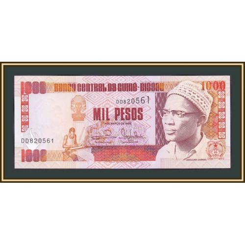 Гвинея-Бисау 1000 песо 1993 P-13 (13b) UNC