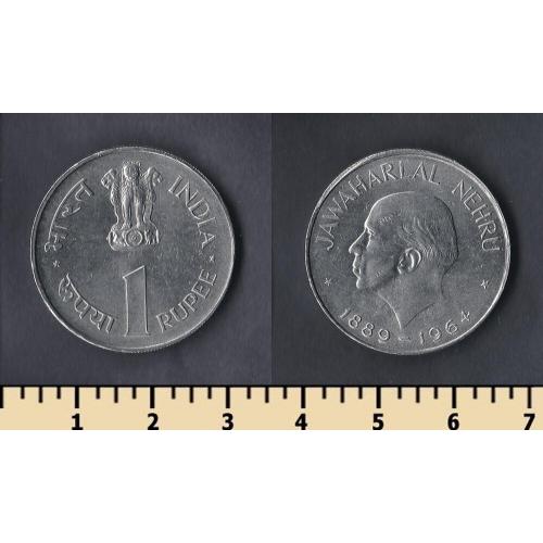 Индия 1 рупия 1964