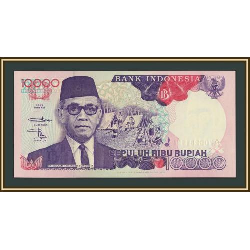 Индонезия 10000 рупий 1992 (1995) P-131 (131d) UNC
