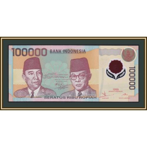 Индонезия 100000 рупий 1999 P-140 UNC