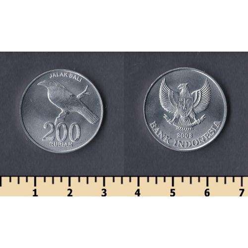 Индонезия 200 рупий 2003
