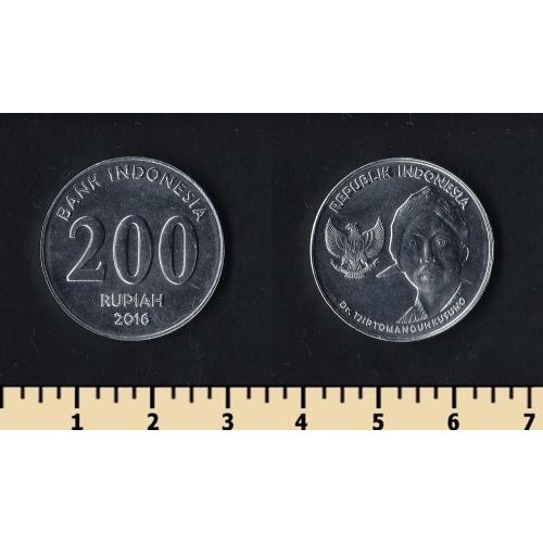 Индонезия 200 рупий 2016