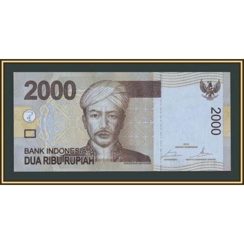 Индонезия 2000 рупий 2016 P-148 (148h) UNC