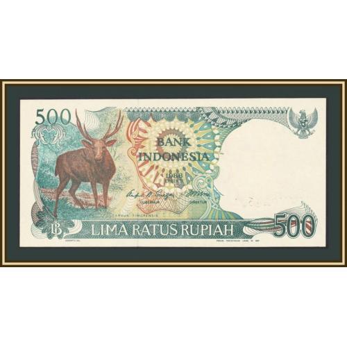 Индонезия 500 рупий 1988 P-123 (123a) UNC