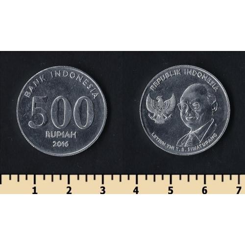 Индонезия 500 рупий 2016