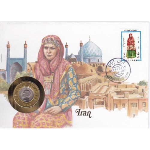 Иран 1 риал 1974