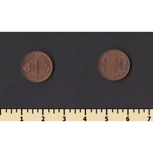 Исландия 1 аурар 1958
