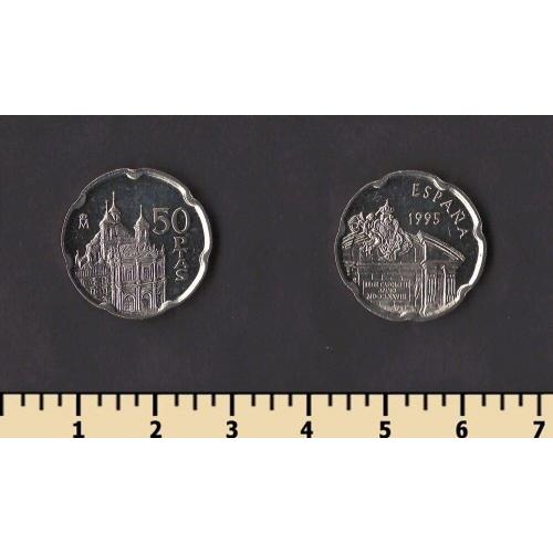 Испания 50 песет 1995