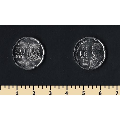 Испания 50 песет 1998