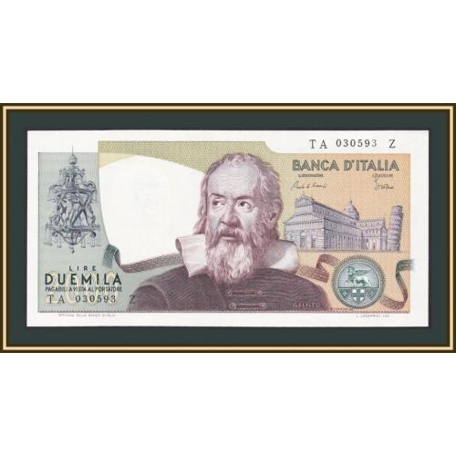 Италия 2000 лир 1973 (1983) P-103 (103c) UNC