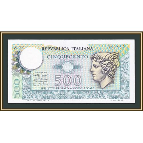 Италия 500 лир 1974 P-94 (94a.1) UNC