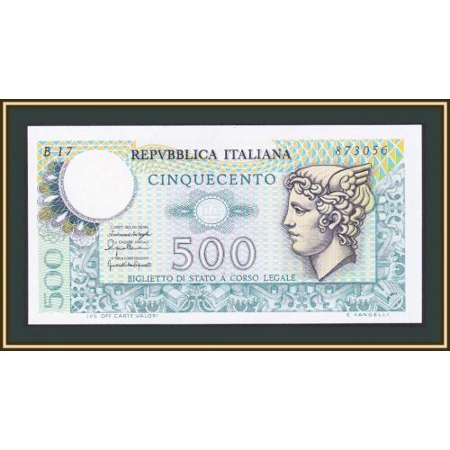 Италия 500 лир 1976 P-95 (95a) UNC