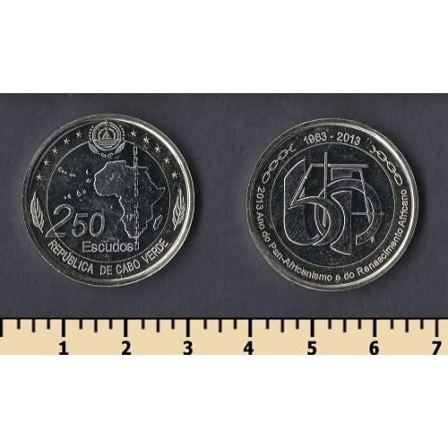 Кабо-Верде 250 эскудо 2013