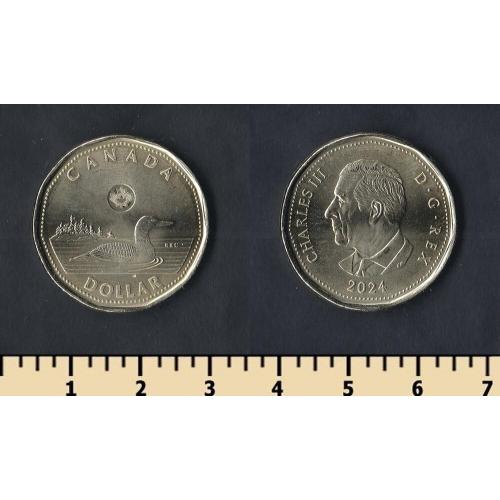 Канада 1 доллар 2024