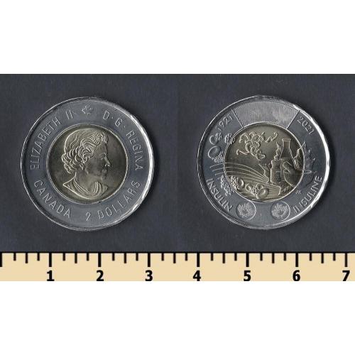 Канада 2 доллара 2021