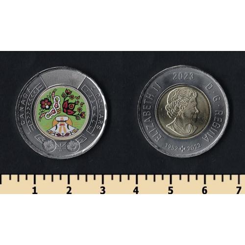 Канада 2 доллара 2023