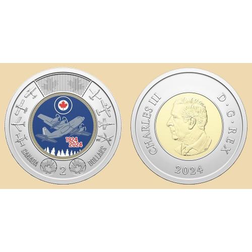 Канада 2 доллара 2024