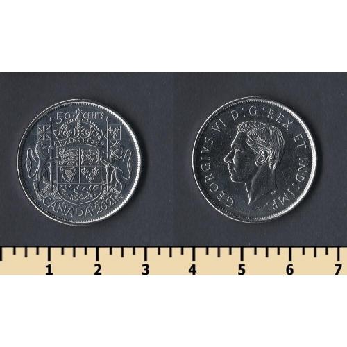 Канада 50 центов 2021