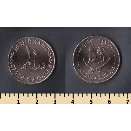 Катар 10 дирхам 2012