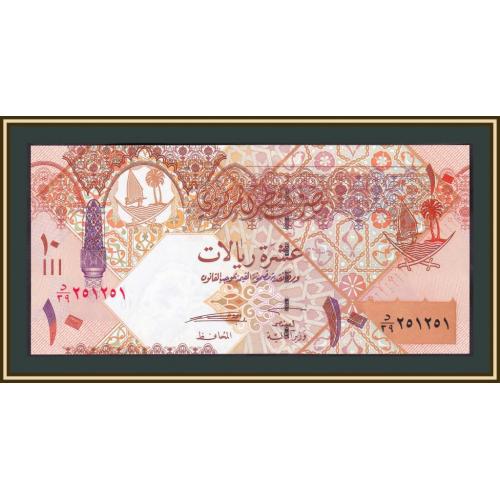 Катар 10 риалов 2008 P-30 (30a) UNC