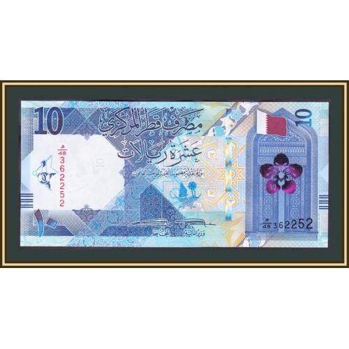 Катар 10 риалов 2020 P-34 (34a) UNC