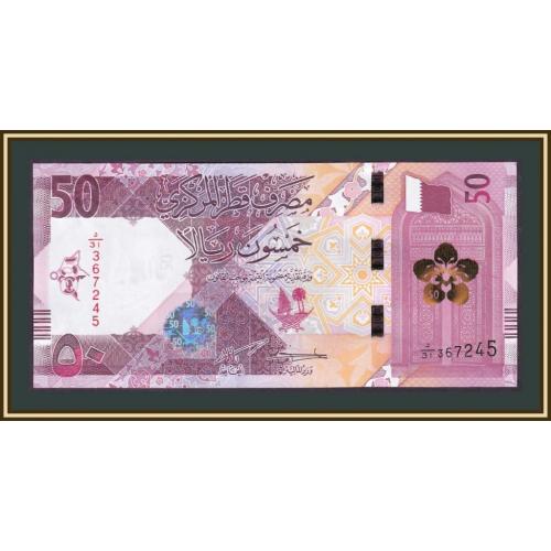 Катар 50 риалов 2022 P-35 (35b) UNC
