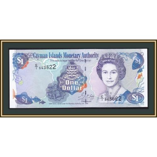 Каймановы о-ва 1 доллар 1998 P-21 (21a) UNC