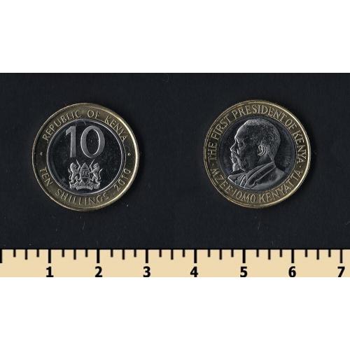 Кения 10 шиллингов 2010