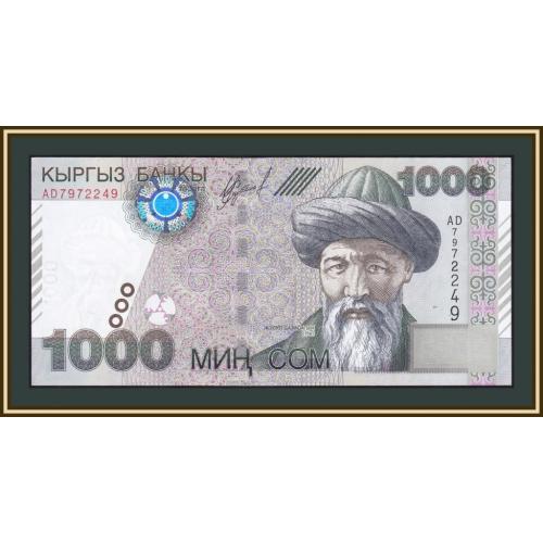 Киргизия 1000 сомов 2000 P-18 UNC