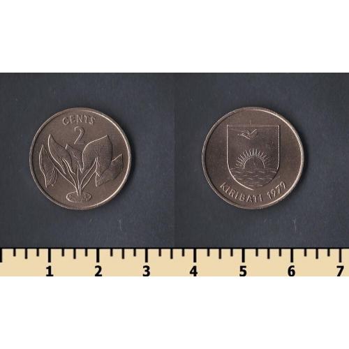 Кирибати 2 цента 1979
