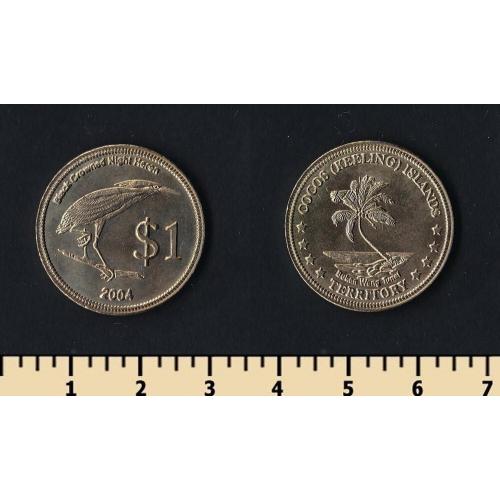 Кокосовые острова 1 доллар 2004