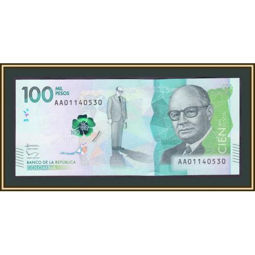 Колумбия 100000 песо 2014 P-463 (463a) UNC