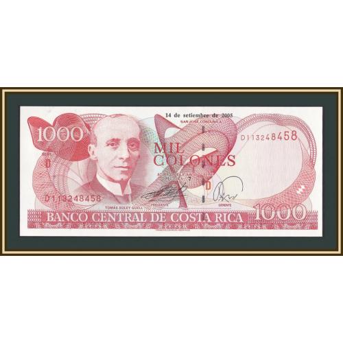 Коста-Рика 1000 колонов 2005 P-264 (264f) UNC