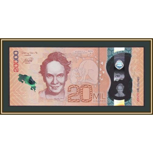 Коста-Рика 20000 колонов 2018 (2020) P-284 (284a) UNC