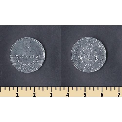 Коста-Рика 5 колон 2016