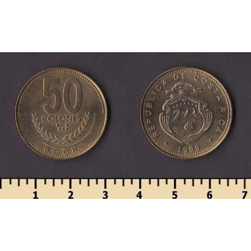 Коста-Рика 50 колон 1999