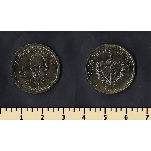 Куба 1 песо 2012