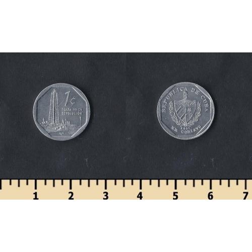 Куба 1 сентаво 2001